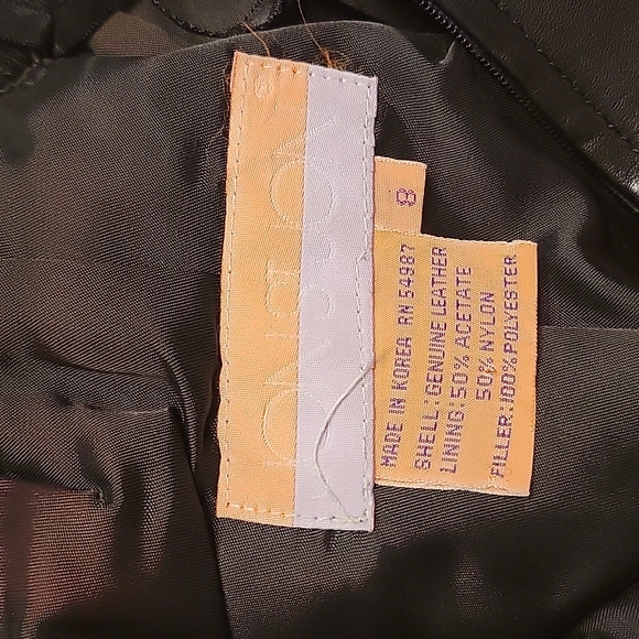 Genuine Leather Pencil Skirt - Picture 3 of 4